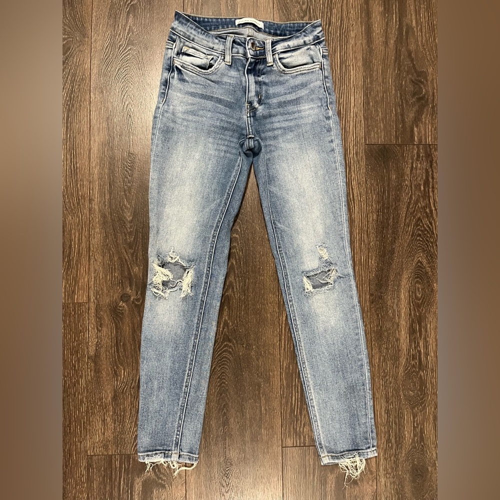 Flying Monkey Mid-Rise Skinny Jeans